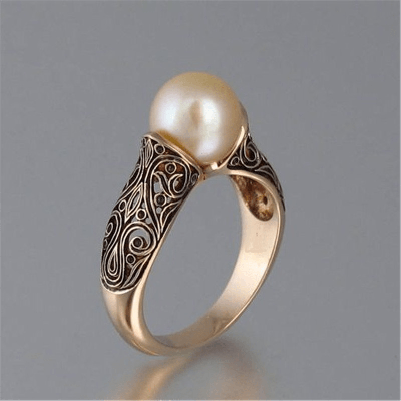 Charm - Vintage parelring.