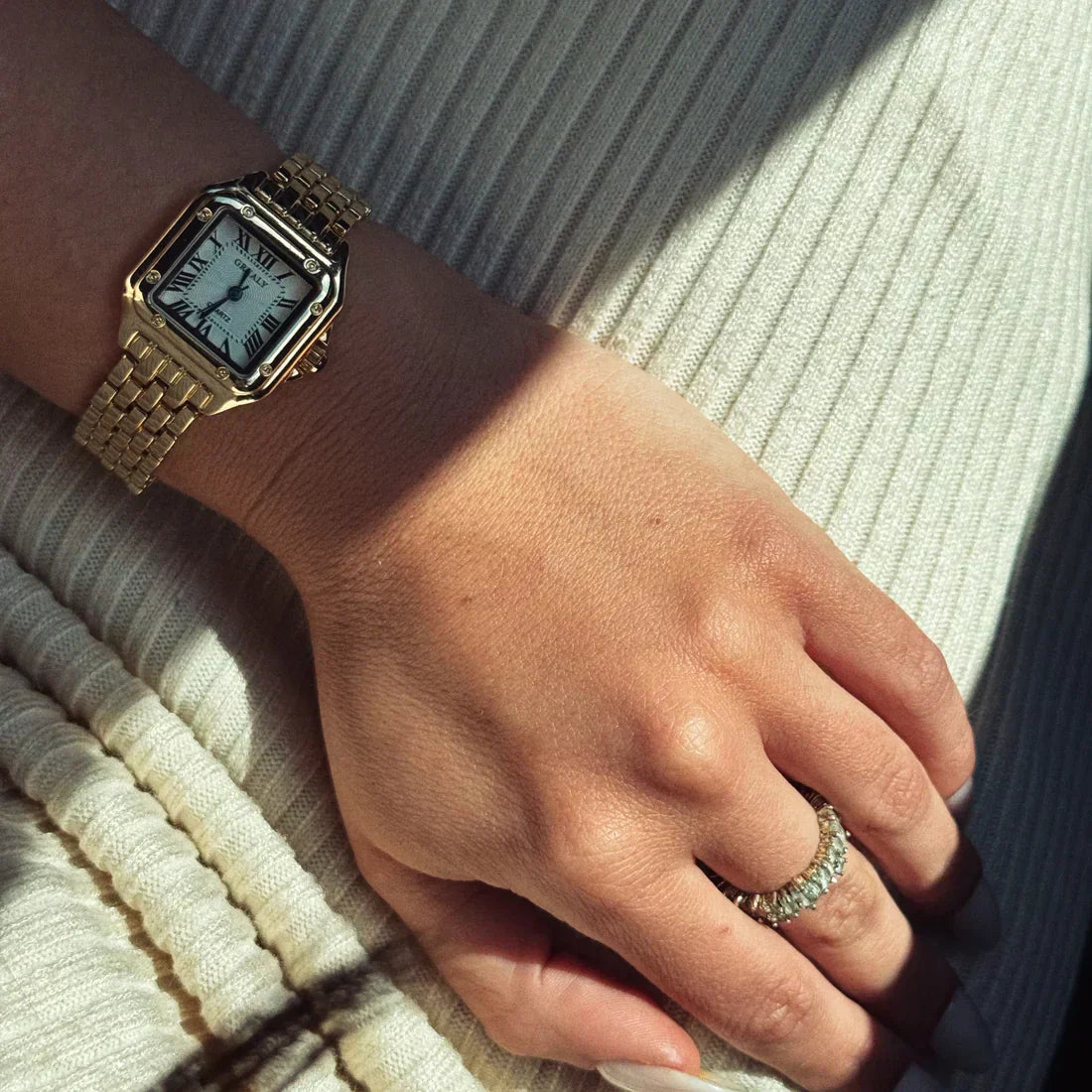 Fienna | Gouden horloge