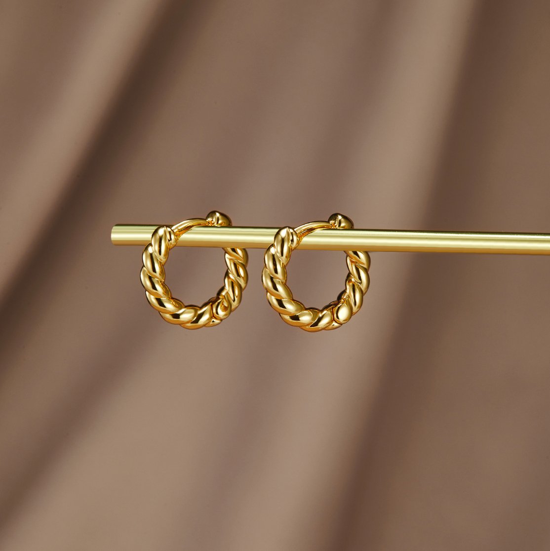 Luna Elegante Oorringen | Goud