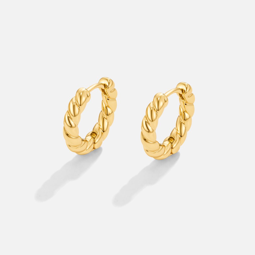 Luna Elegante Oorringen | Goud