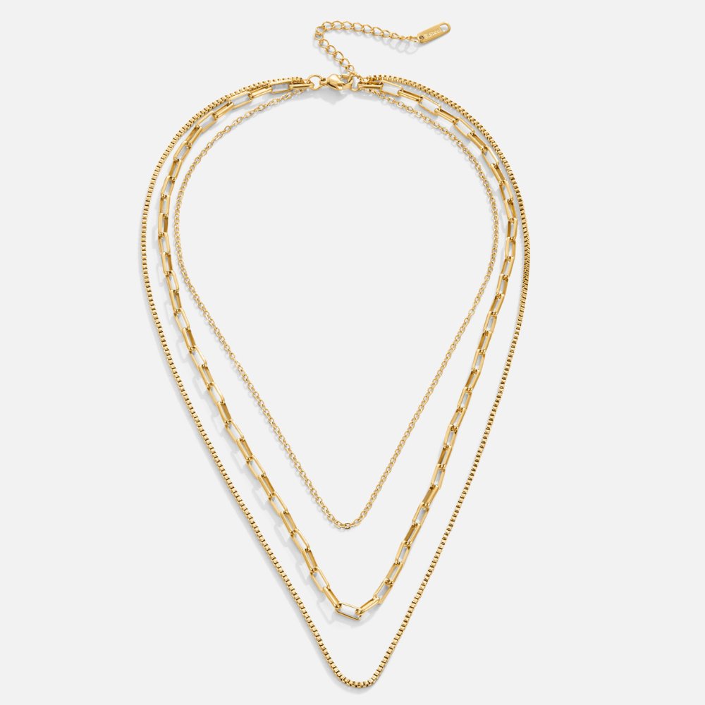 Myla Flerlagige Halsketting | Goud